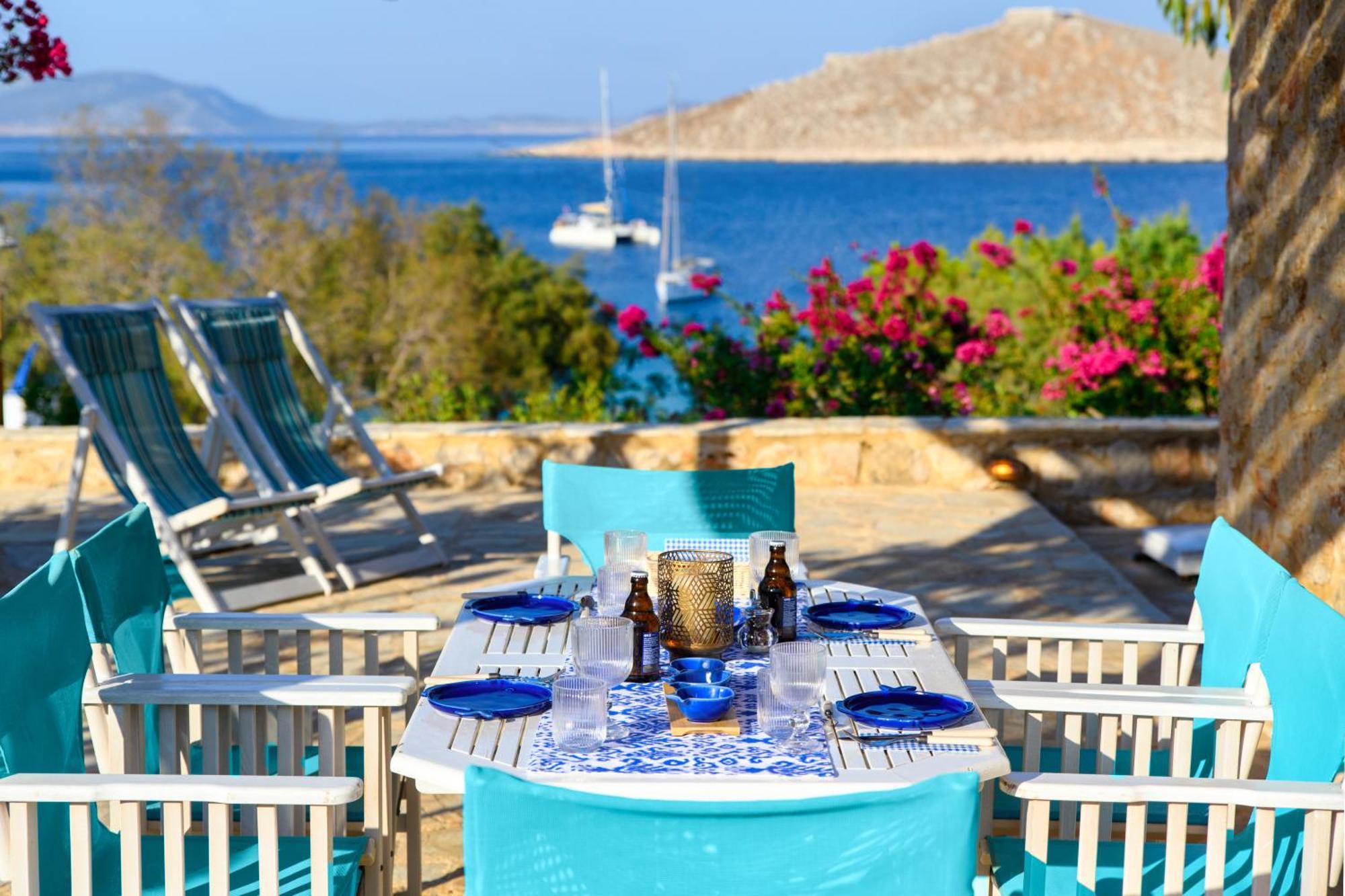 Villa Ftenagia Chalki Town Exteriér fotografie