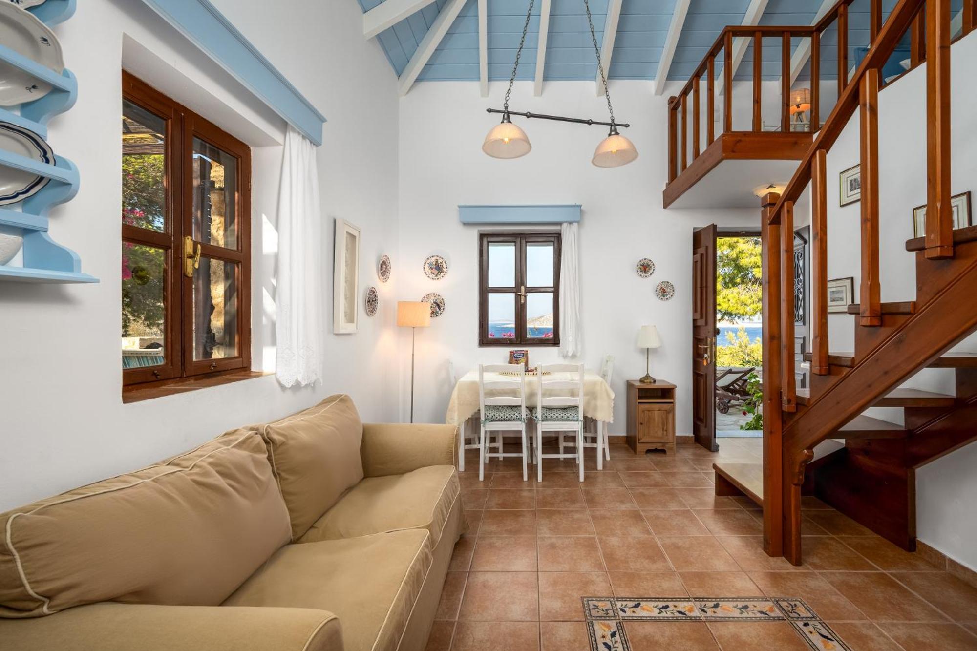 Villa Ftenagia Chalki Town Exteriér fotografie