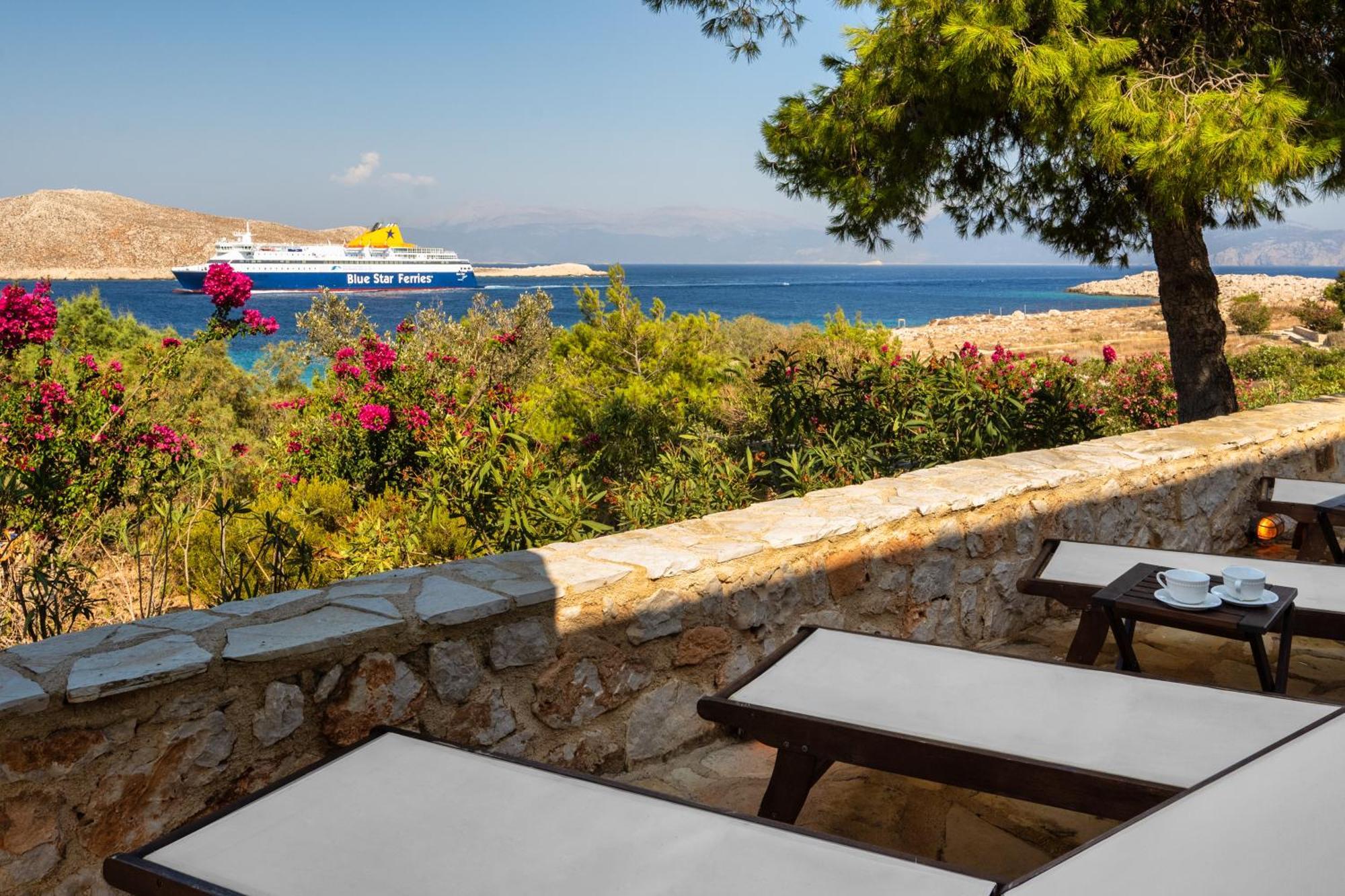 Villa Ftenagia Chalki Town Exteriér fotografie